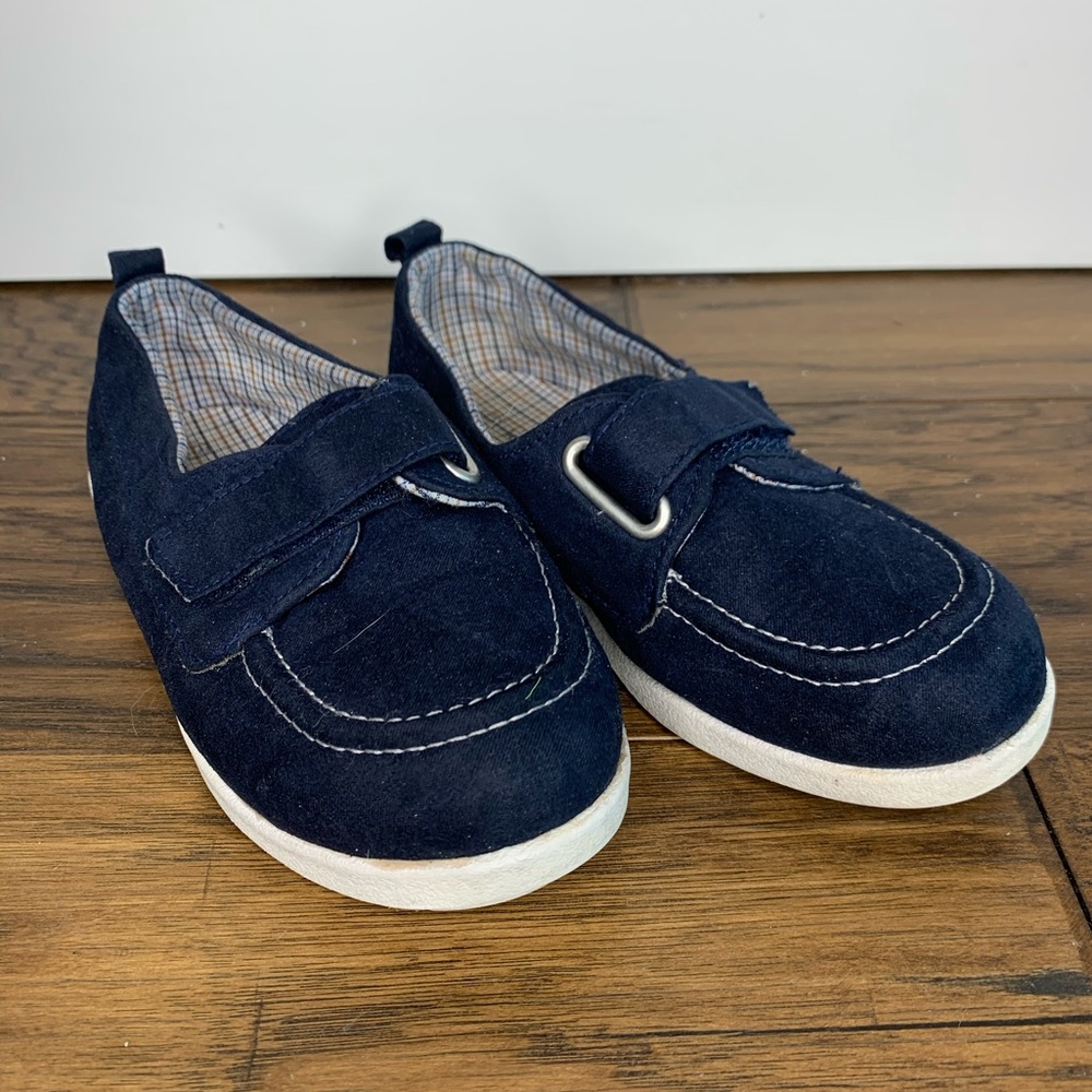 Boys Navy Blue Shoes